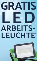 Gratis LED-Arbeitsleuchte